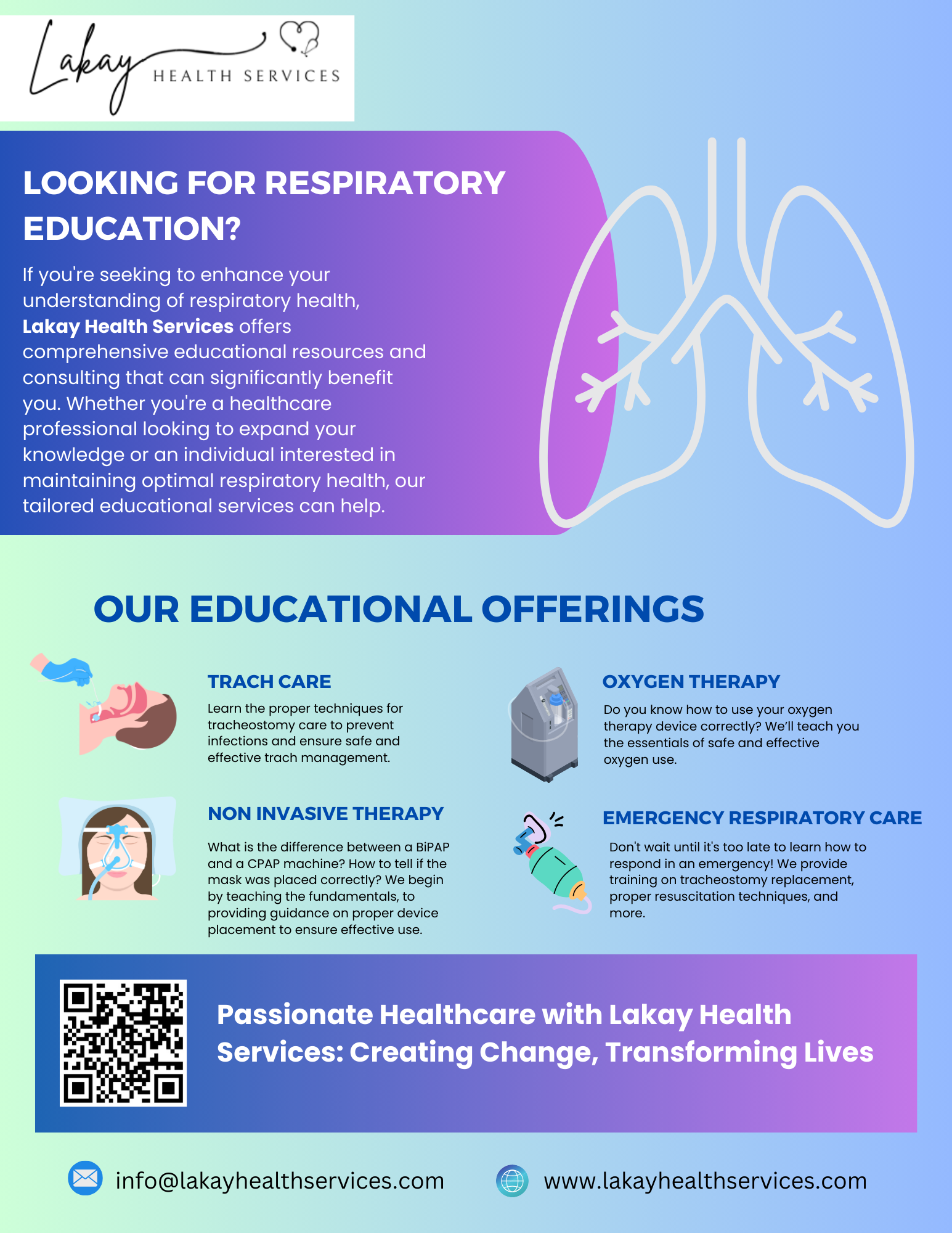 Respiratory Education Flyer